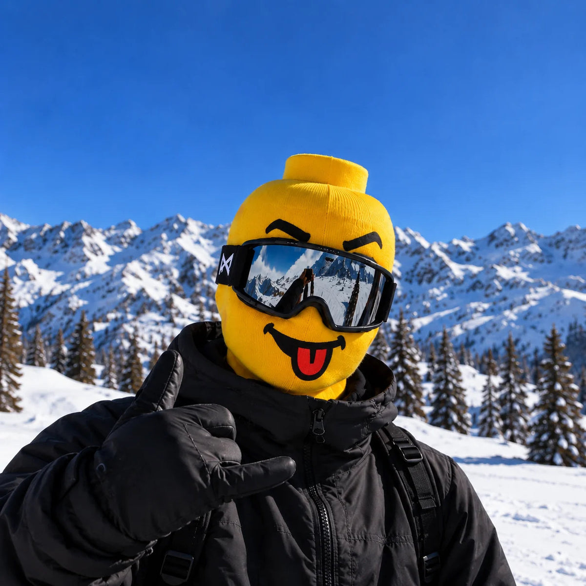 Tongue Out – Ski-Balaclava